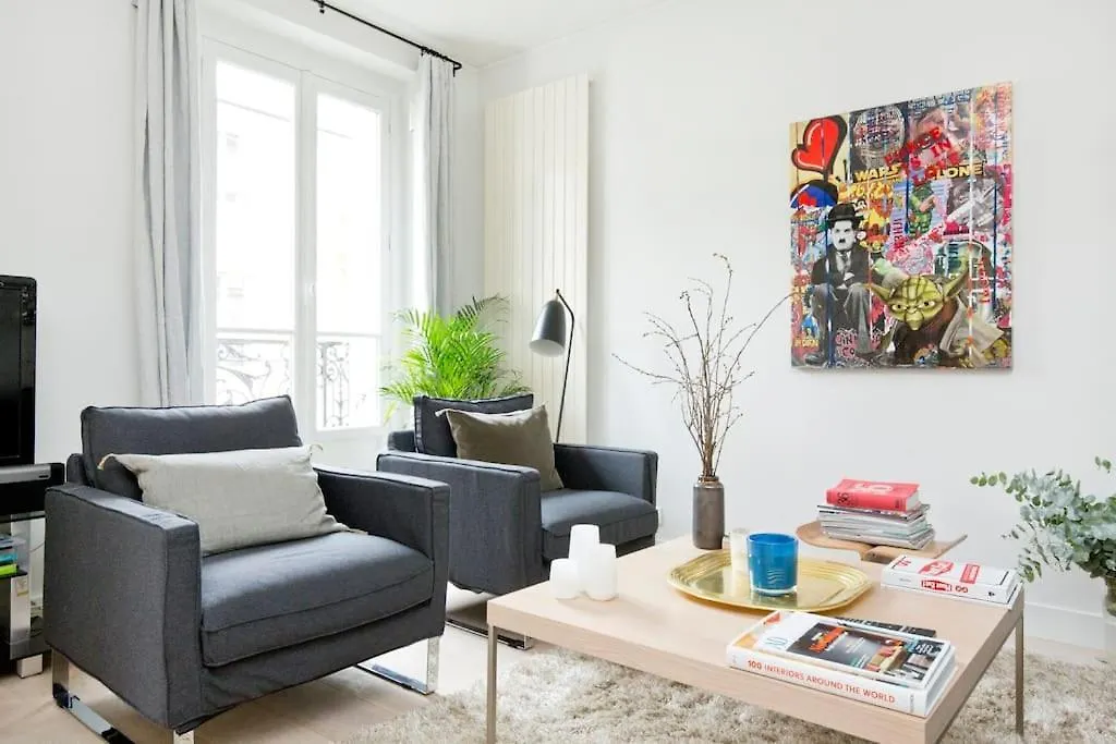 Apartman Appartement De Luxe 1 Chambre Tour Eiffel Avec Balcon Párizs Franciaország